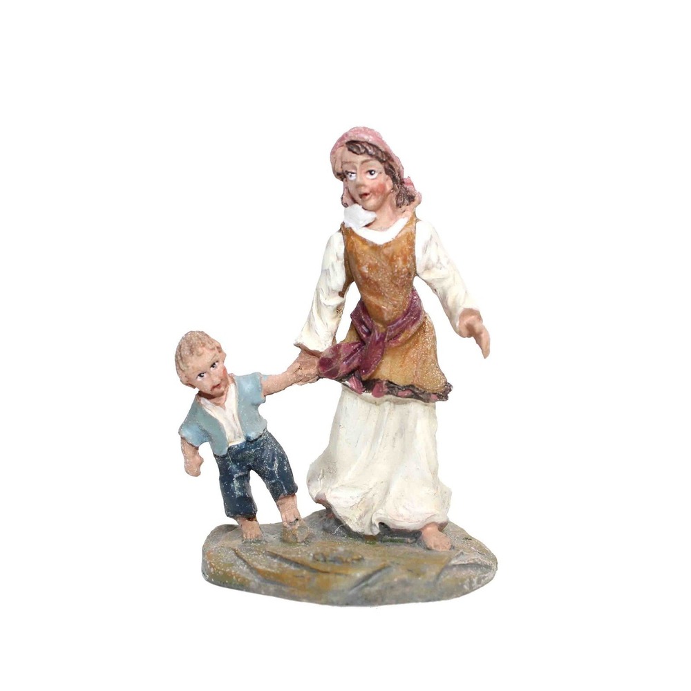 Grandeur Noel Bethlehem Nativity Set 2.75" Replacement Woman with Child Figurine